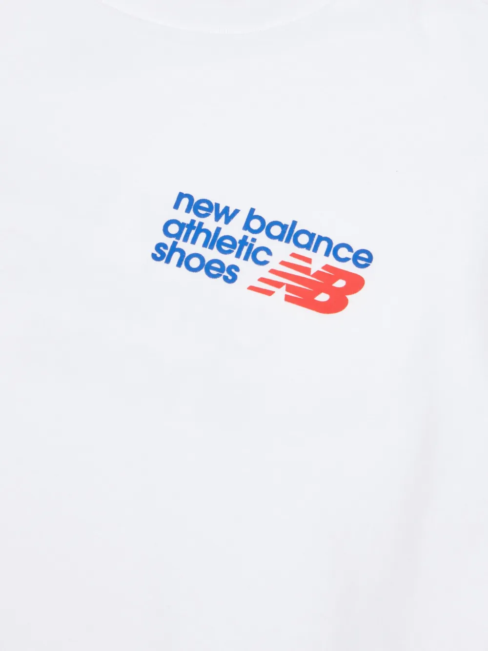 New Balance Kids T-shirt met logoprint Wit