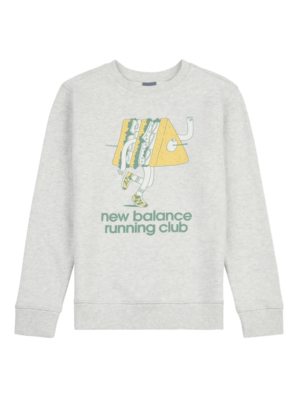 New Balance Kids ロゴ スウェットシャツ - グレー New Balance Kids ロゴ スウェットシャツ - グレー