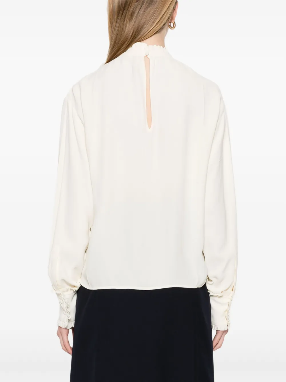 N°21 Ruffle-collar Blouse