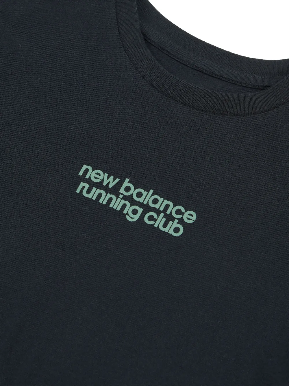 New Balance Kids T-shirt met logoprint Zwart