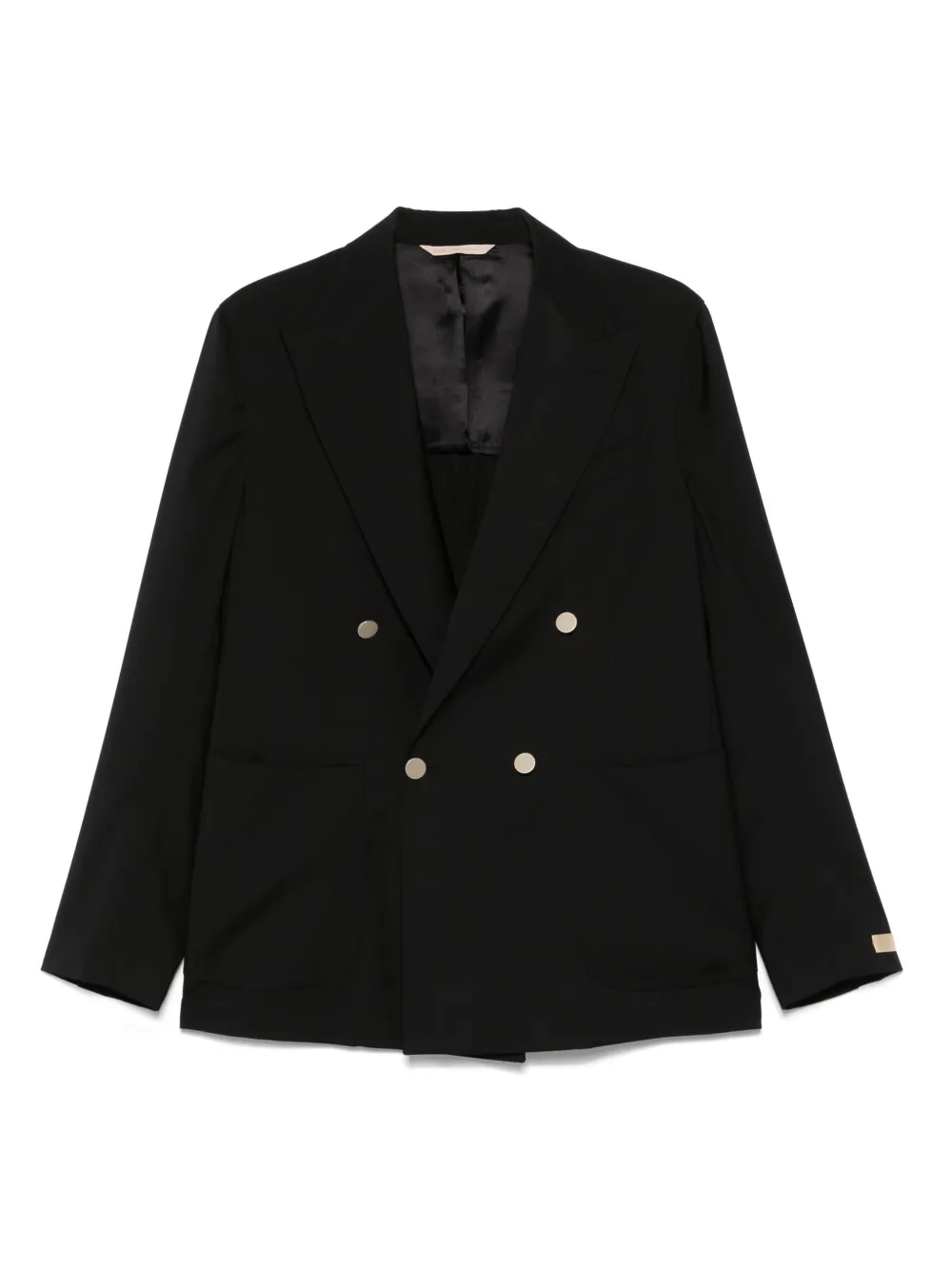 Briglia 1949 blazer con doble botonadura | negro | Image 1
