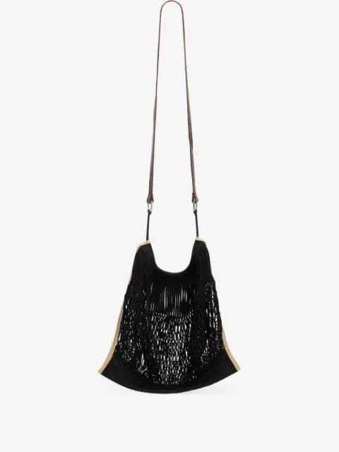LEMAIRE large crossbody Filt net shopping bag