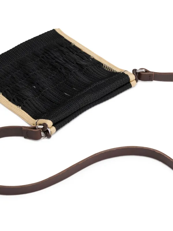 【LEMAIRE】ミニ クロスボディ フィルトネットバッグ 関税送料込 LEMAIRE x Filt ネット ショルダーバッグ ミニ | ブラウン