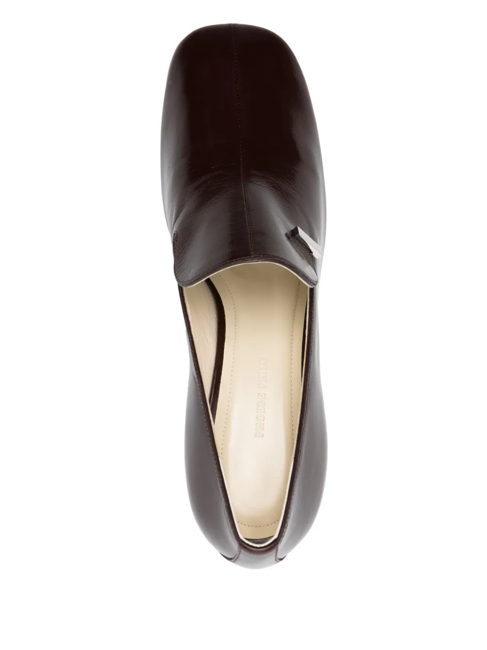 Phoebe Philo 60mm leather pumps Brown