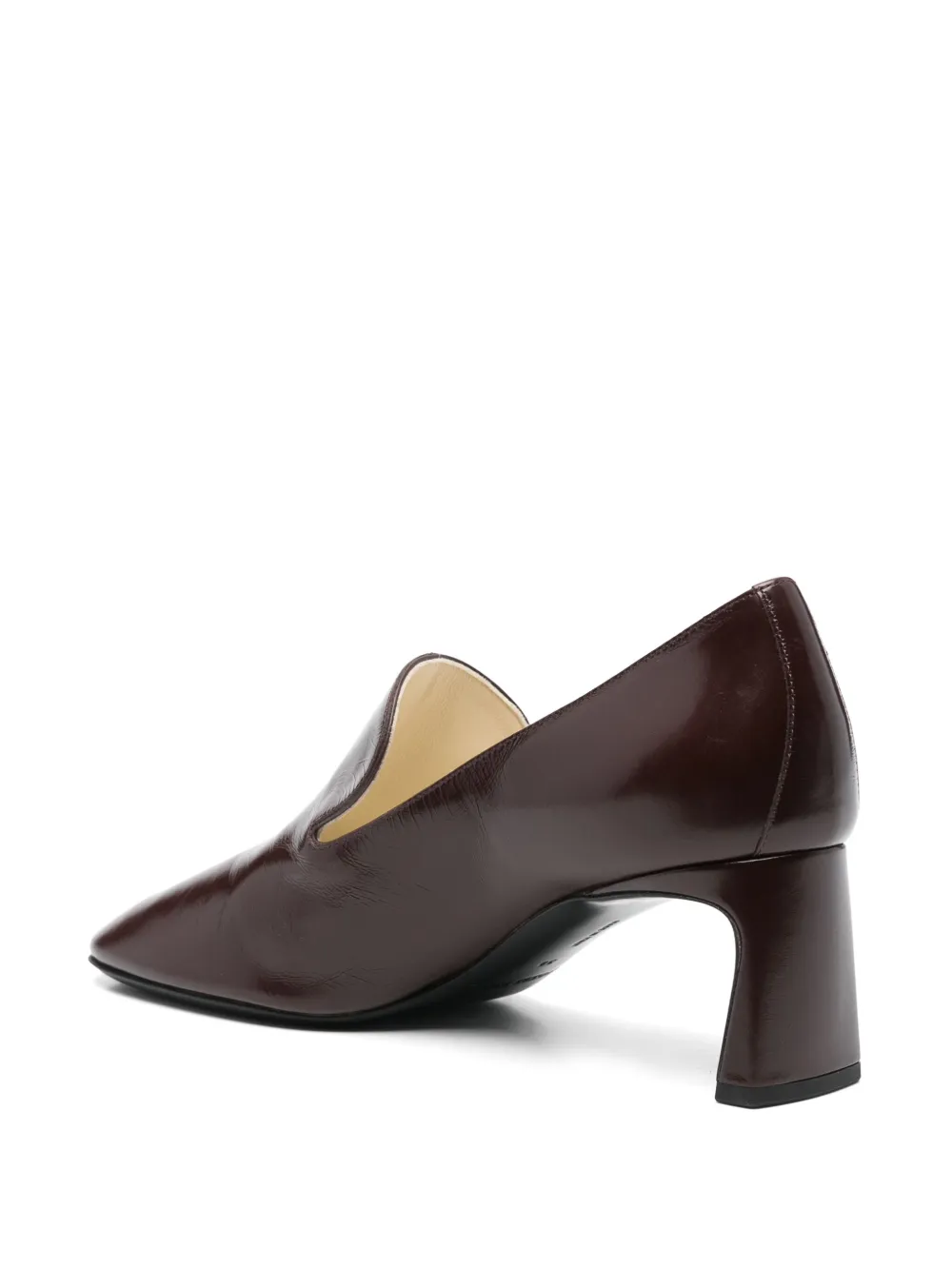 Phoebe Philo 60mm leather pumps Brown