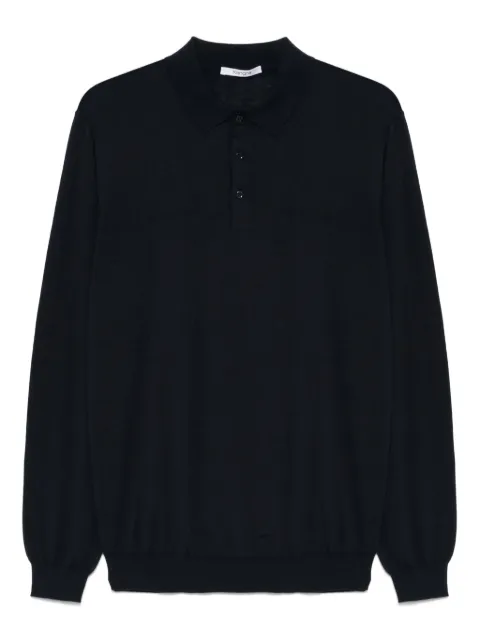 Kangra fine-knit polo shirt