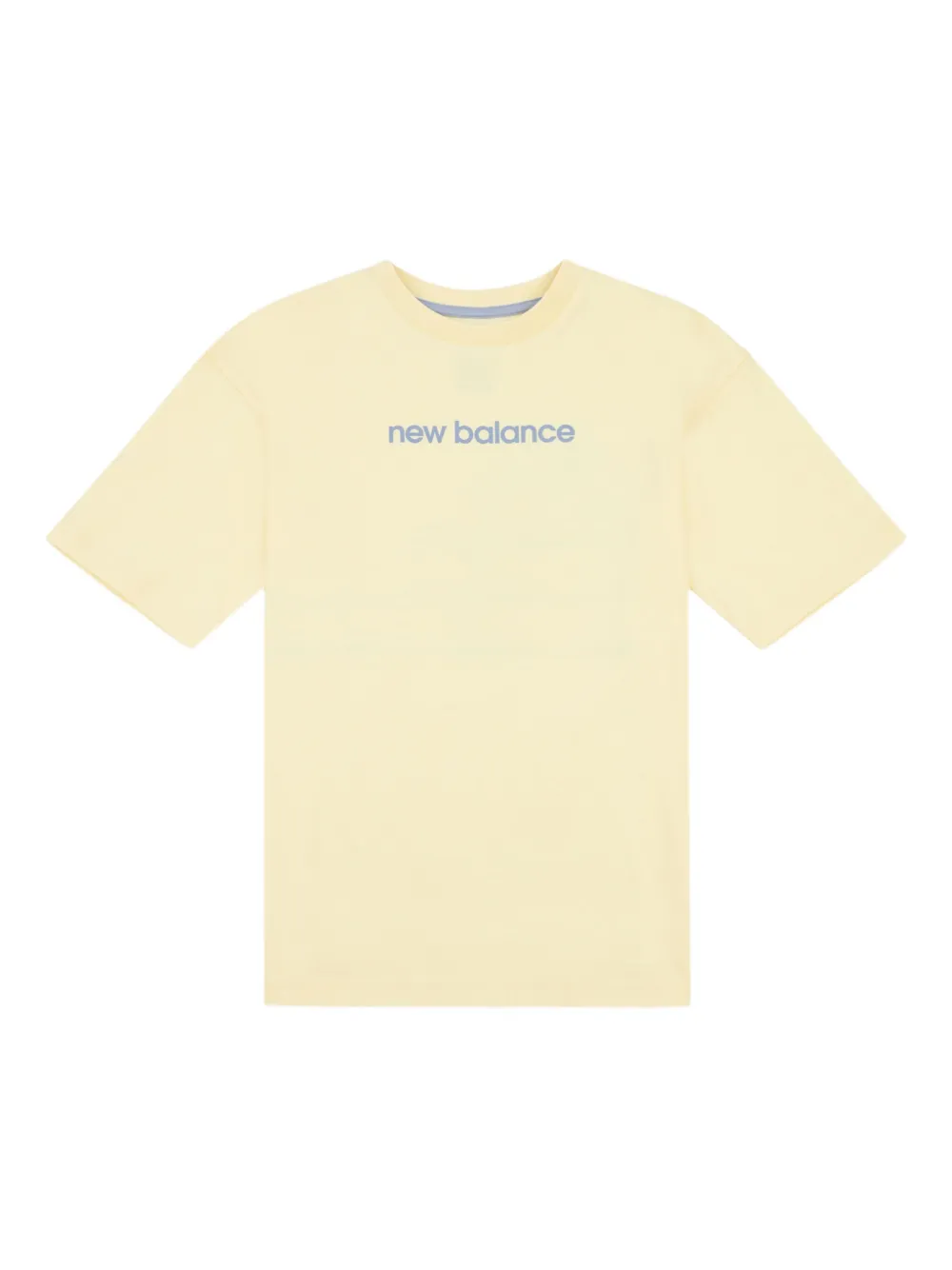 New Balance Kids logo-print T-Shirt - Giallo