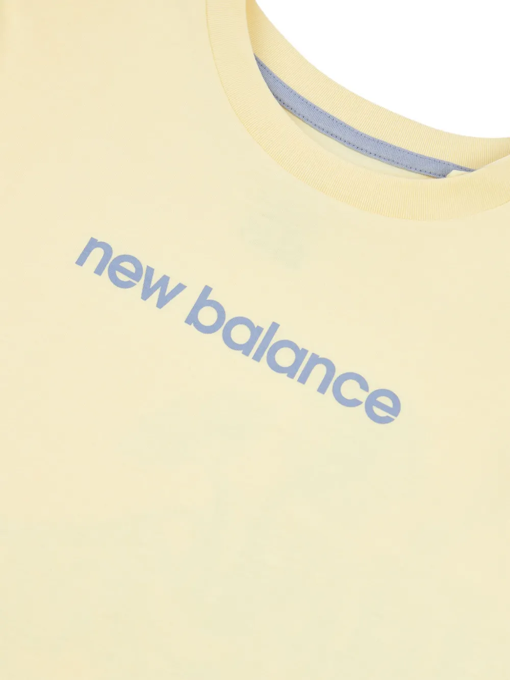 New Balance Kids T-shirt met logoprint Geel