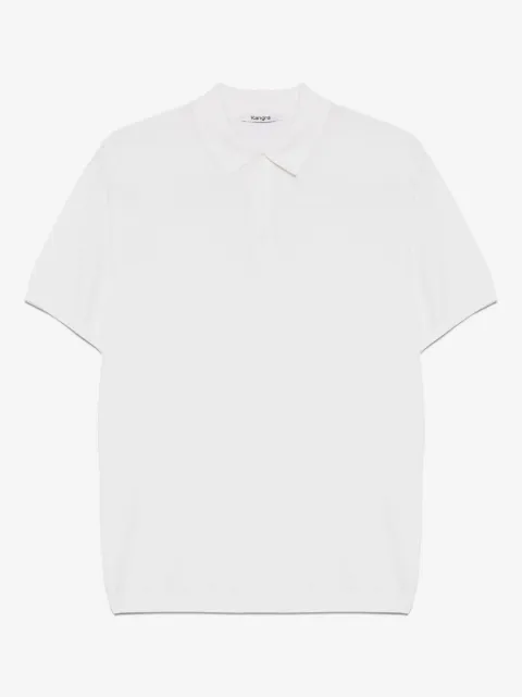 Kangra fine-knit polo shirt