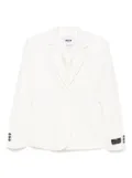 MSGM double-breasted blazer - Neutrals