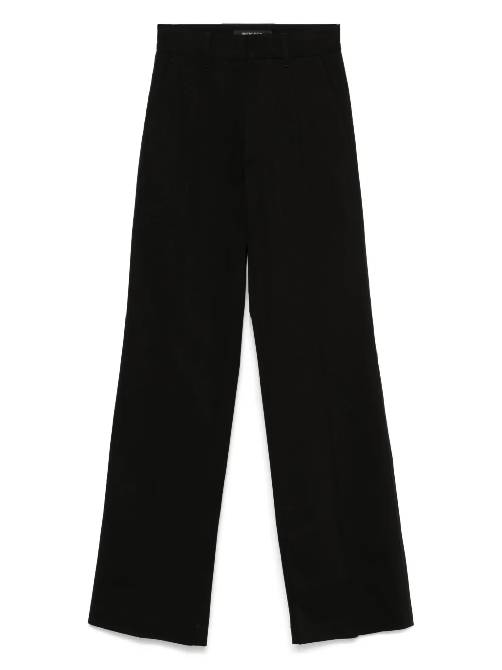 Phoebe Philo raised-seam trousers | Black | Image 1