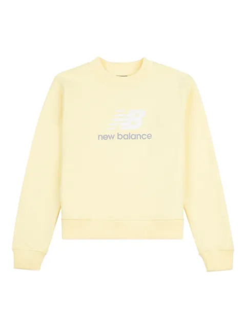 New Balance Kids logo-print sweatshirt
