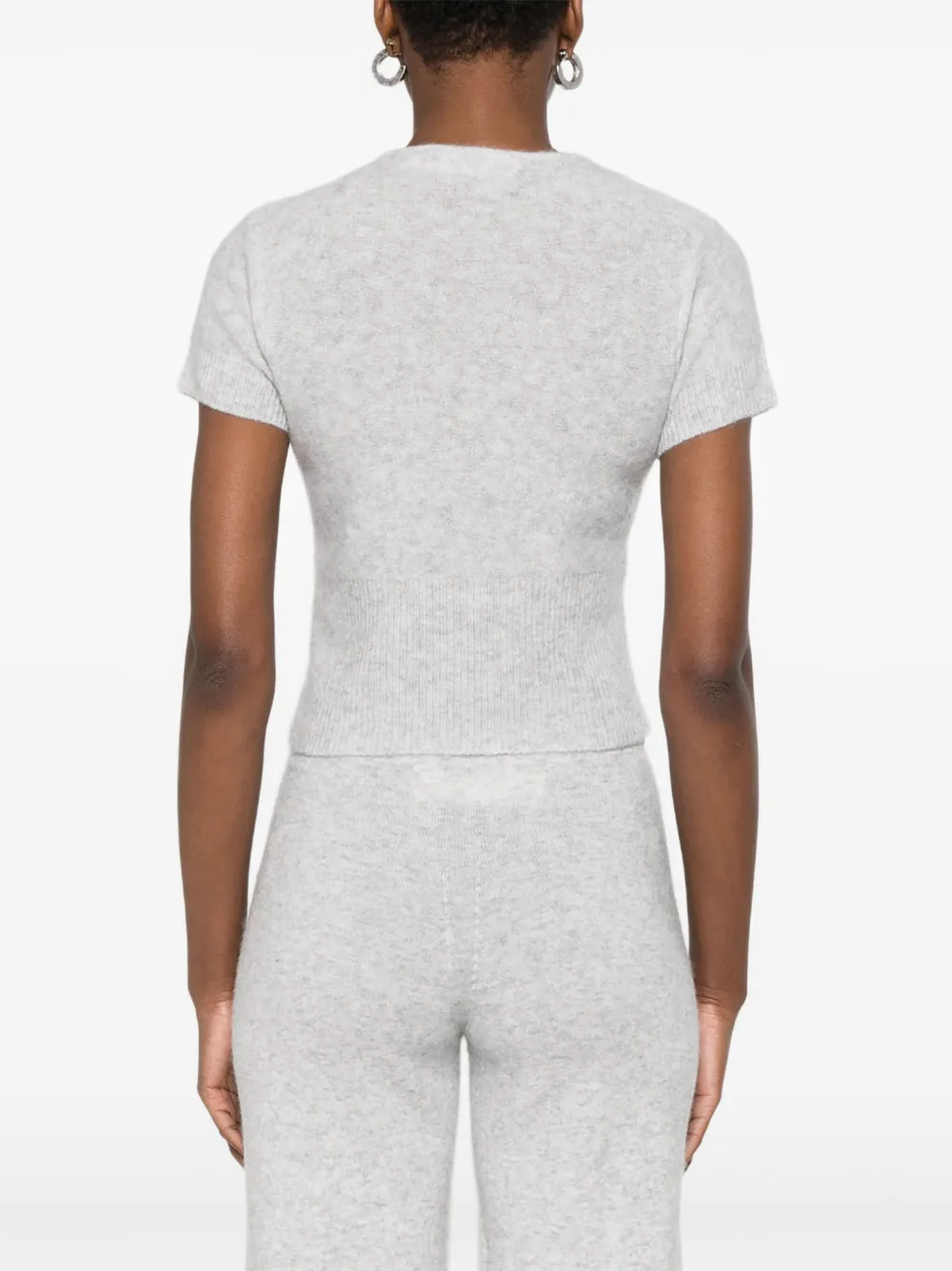 Aya Muse Blouse met rits Grijs