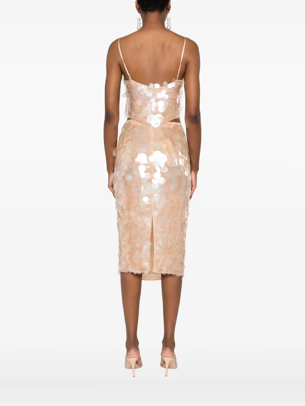 Retrofete Leia tanktop Beige