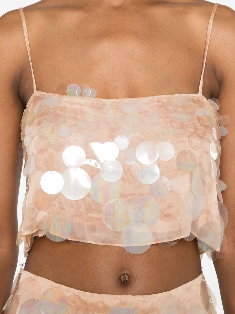 Retrofete Leia tanktop Beige