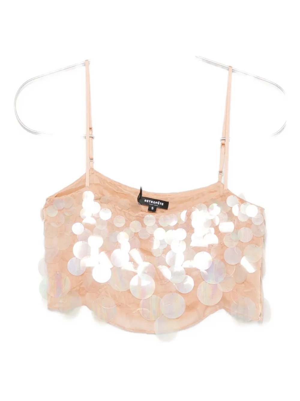 Retrofete Leia tanktop Beige