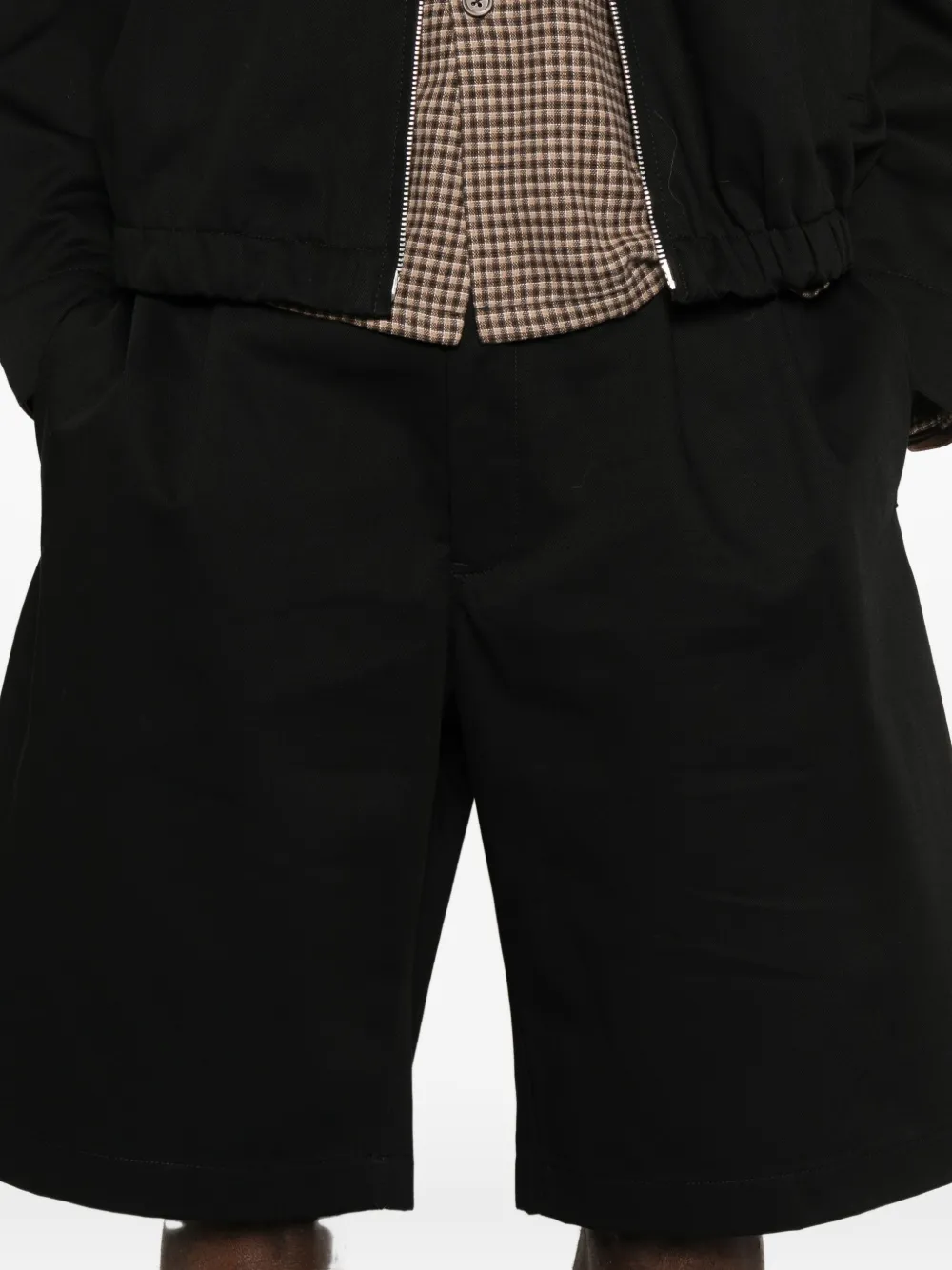 Our Legacy Twill Shorts In Black