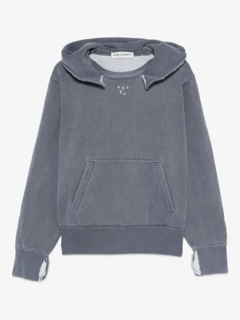 OUR LEGACY distressed hoodie