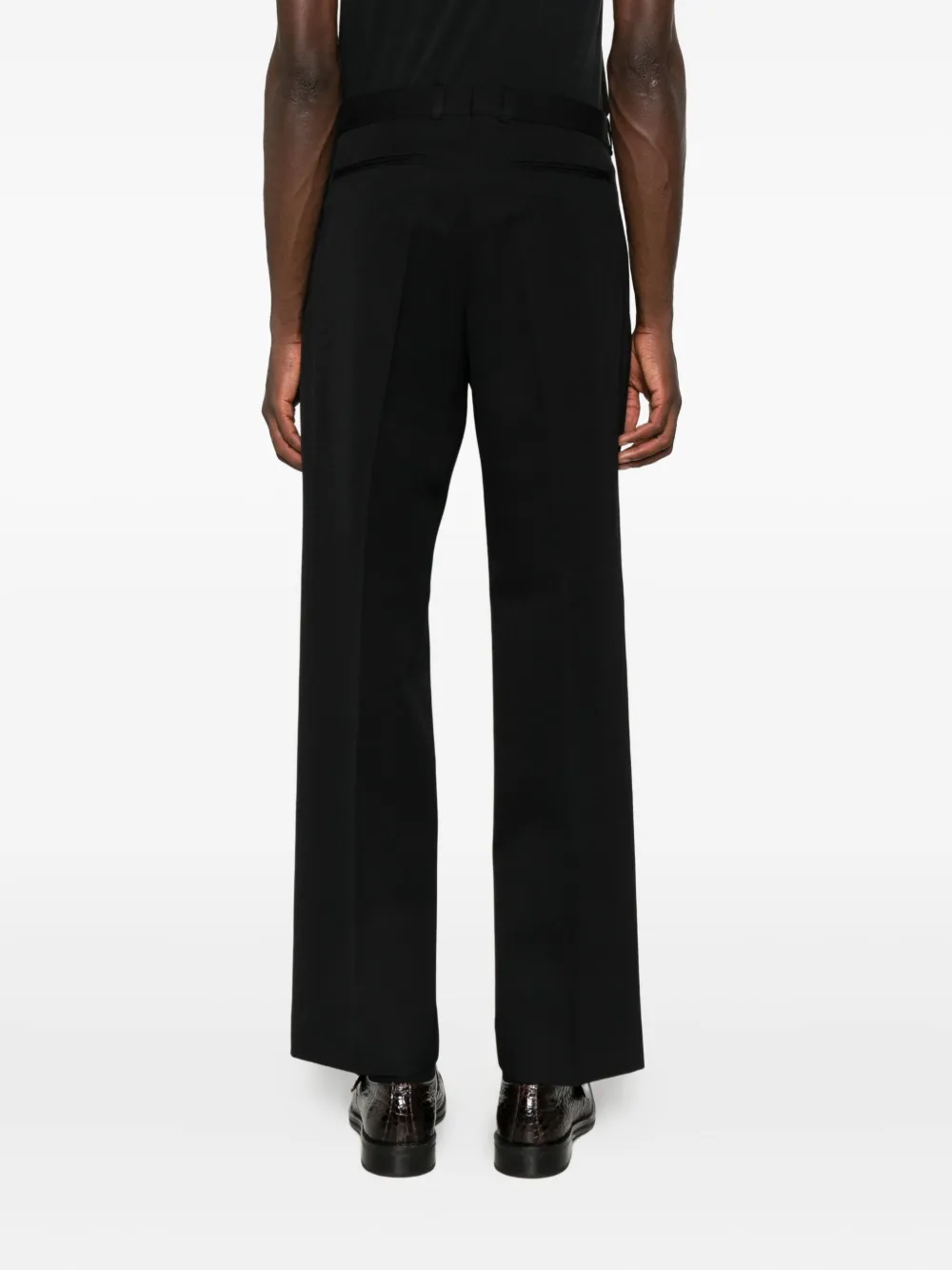 Our Legacy Gabardine Trousers In Black