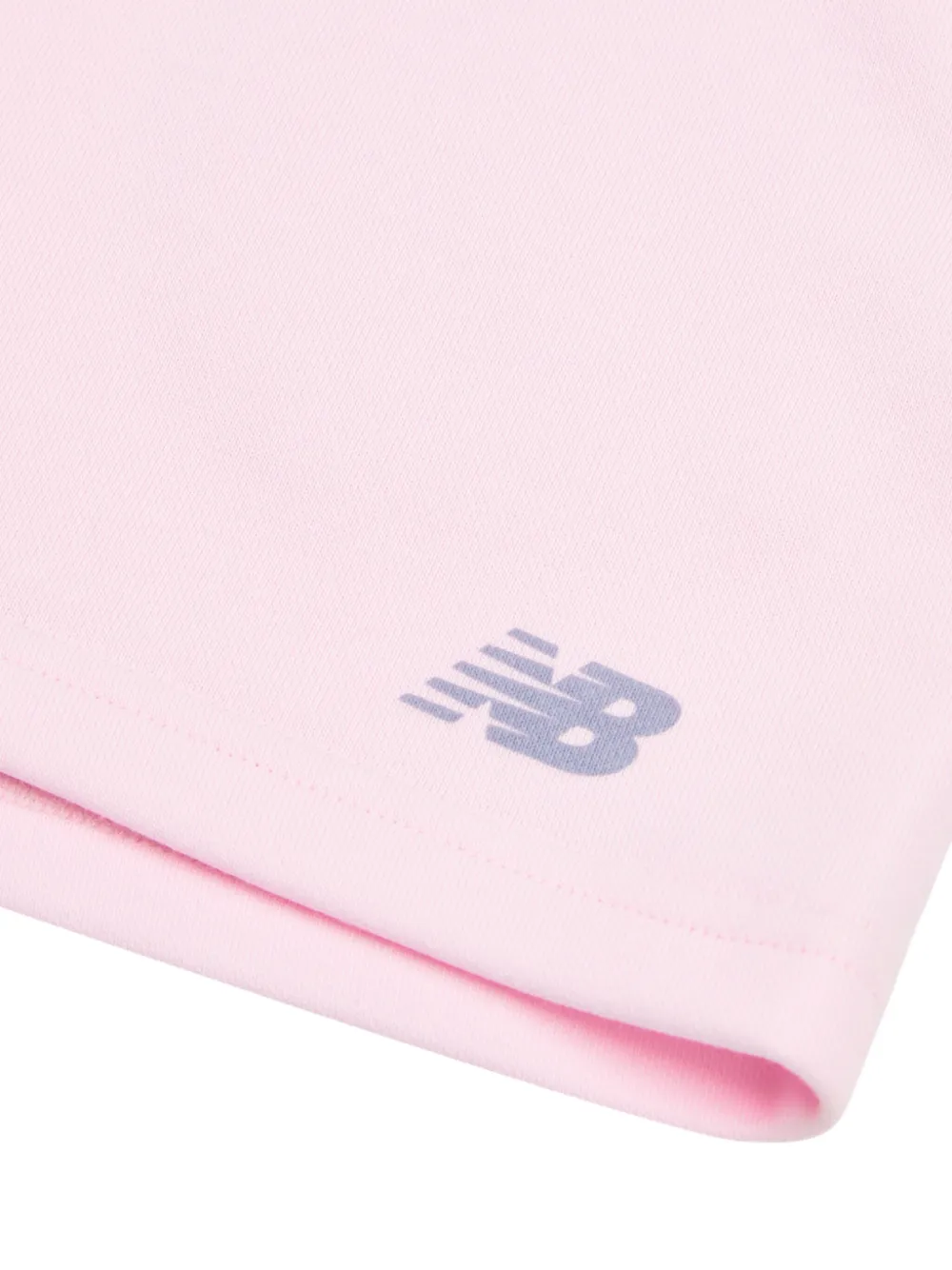 New Balance Kids Trainingsshorts met logoprint Roze
