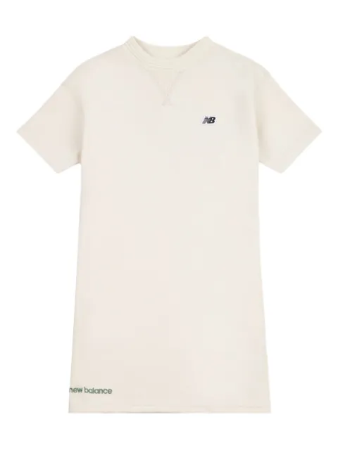 New Balance Kids logo-embroidered T-shirt dress