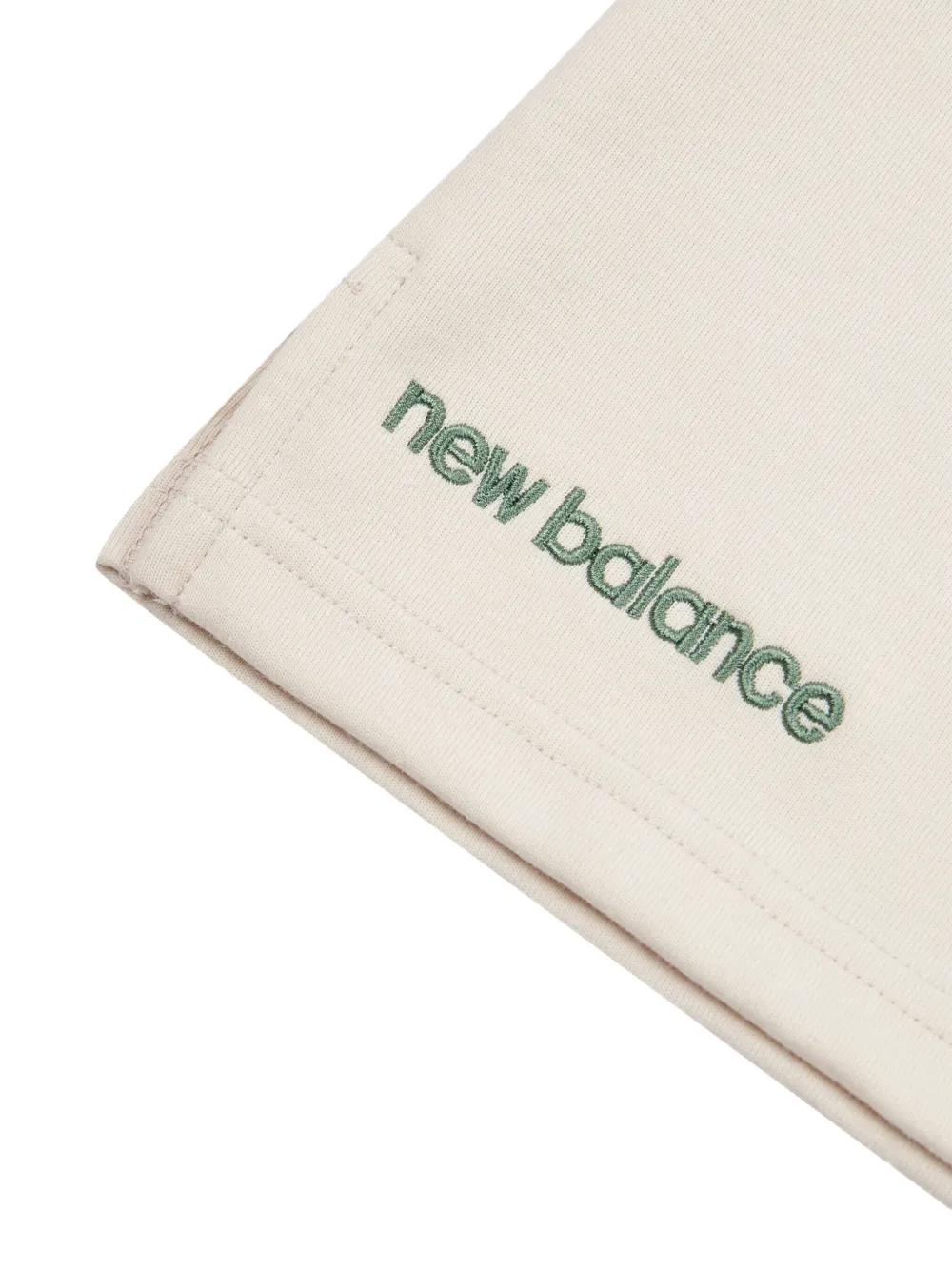 New Balance Kids Sweater met geborduurd logo Beige