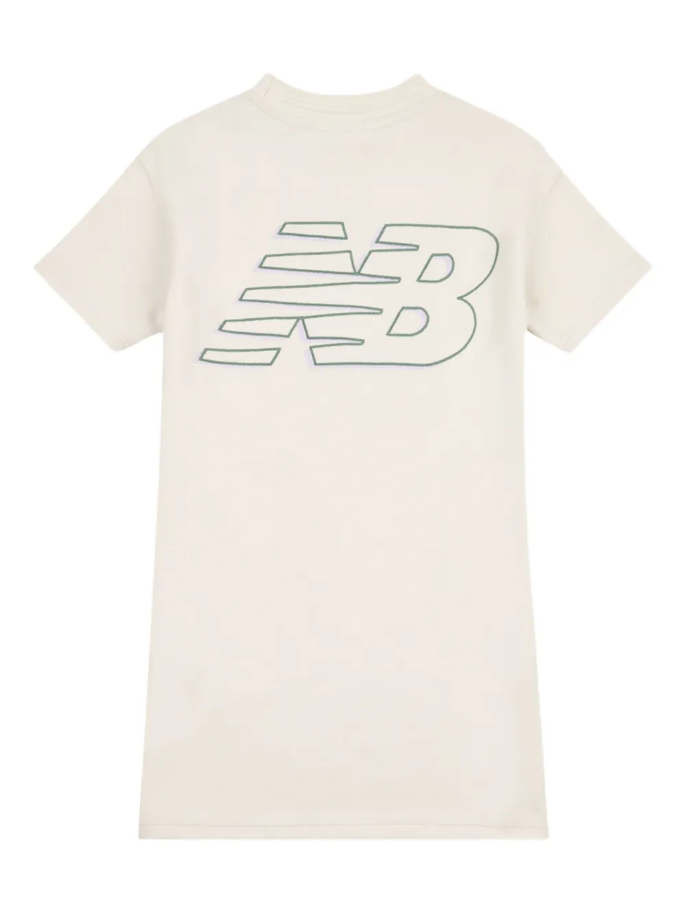 New Balance Kids Sweater met geborduurd logo Beige