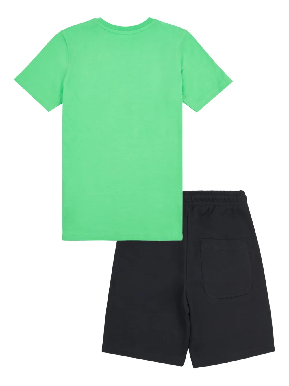 New Balance Kids Shorts set met logoprint Groen