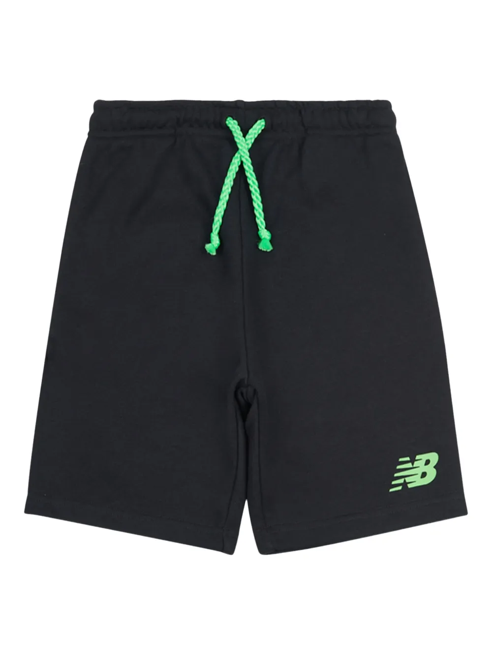 New Balance Kids Shorts set met logoprint Groen