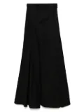 Phoebe Philo wrap maxi skirt - Black