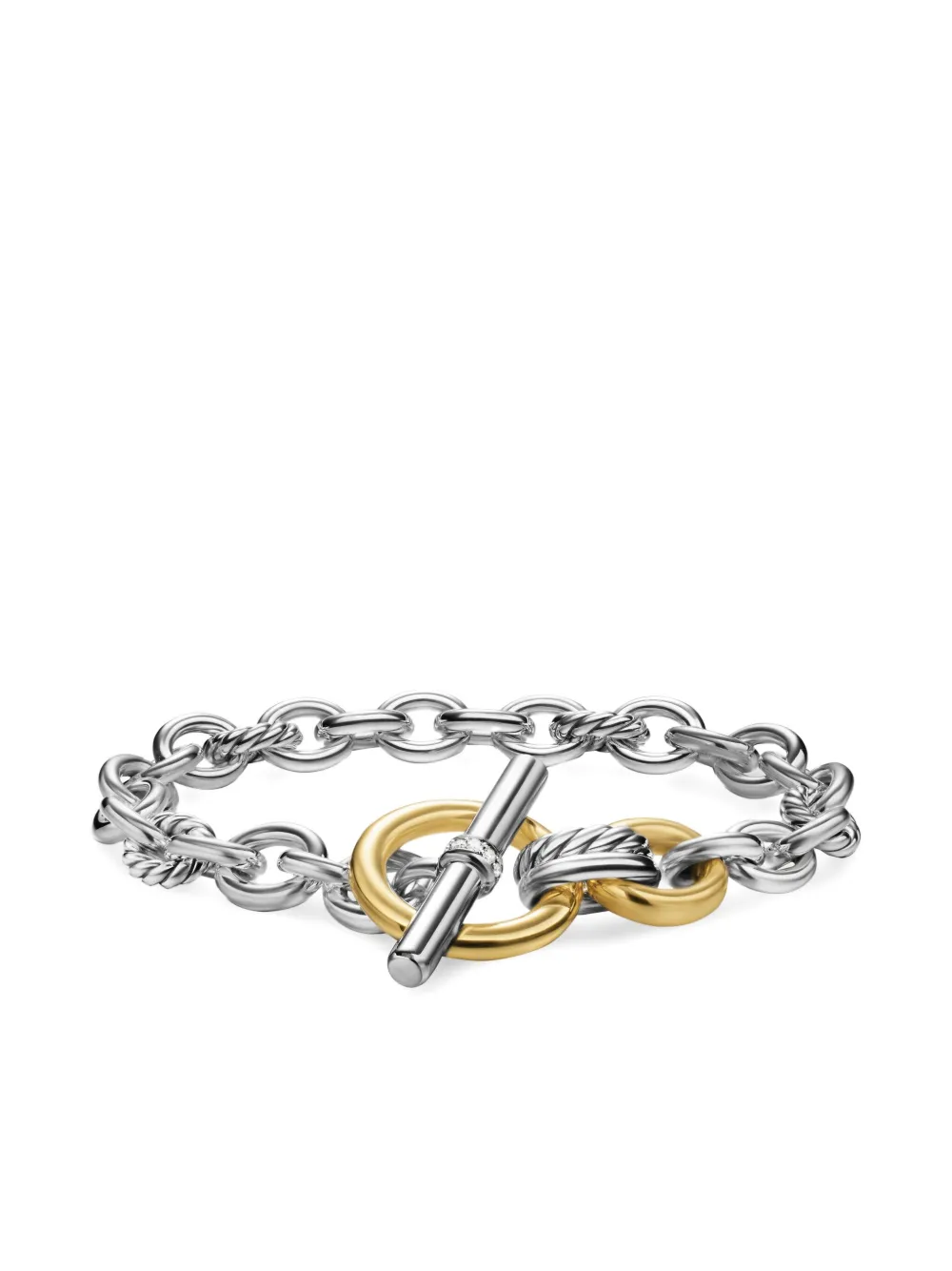 David Yurman DY Mercer® Toggle Chain ダイヤモンド ブレスレット David Yurman DY Mercer® Toggle Chain ダイヤモンド ブレスレット