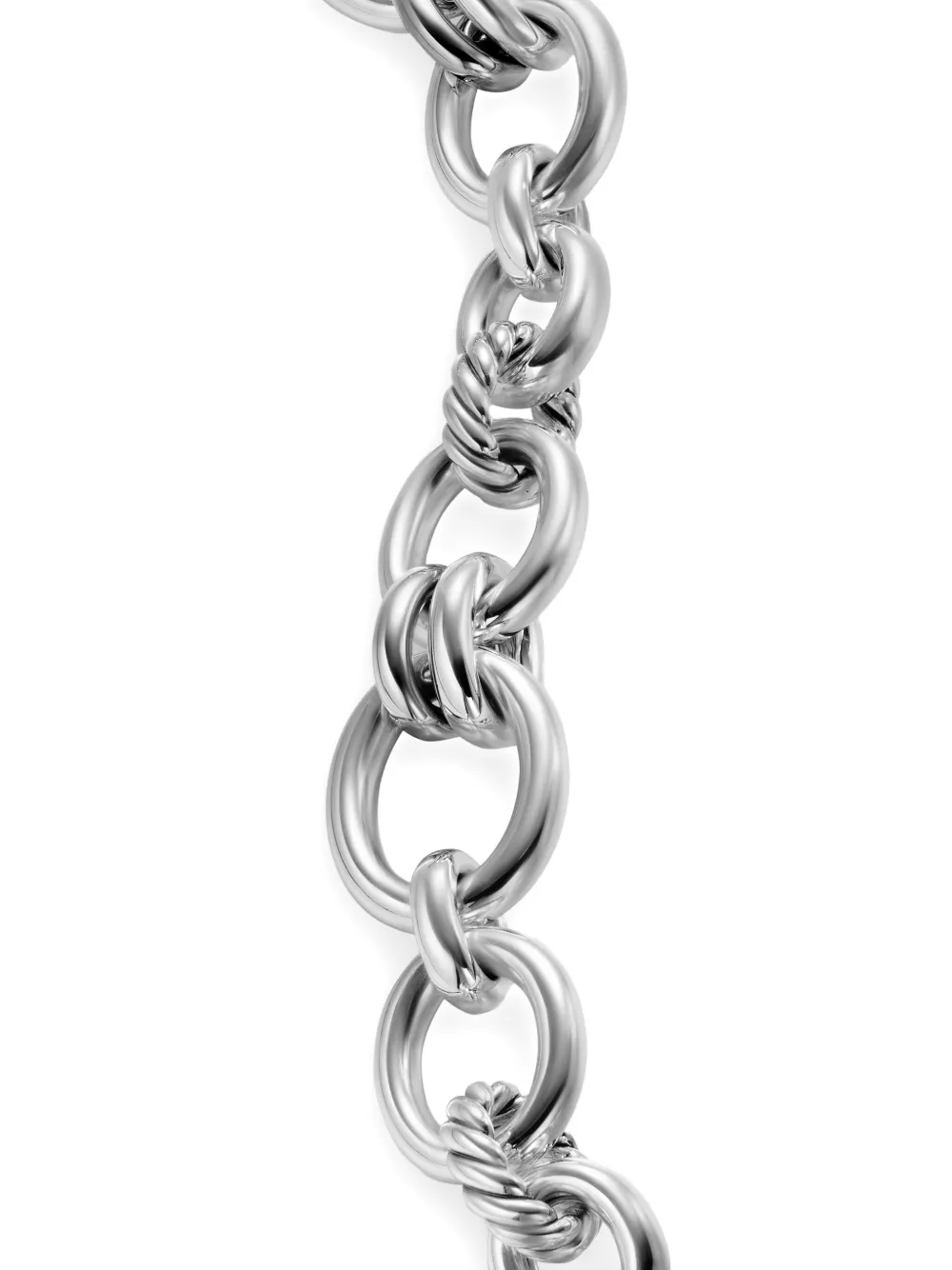 Sterling Silver Dy Mercer® Chain Diamond Bracelet
