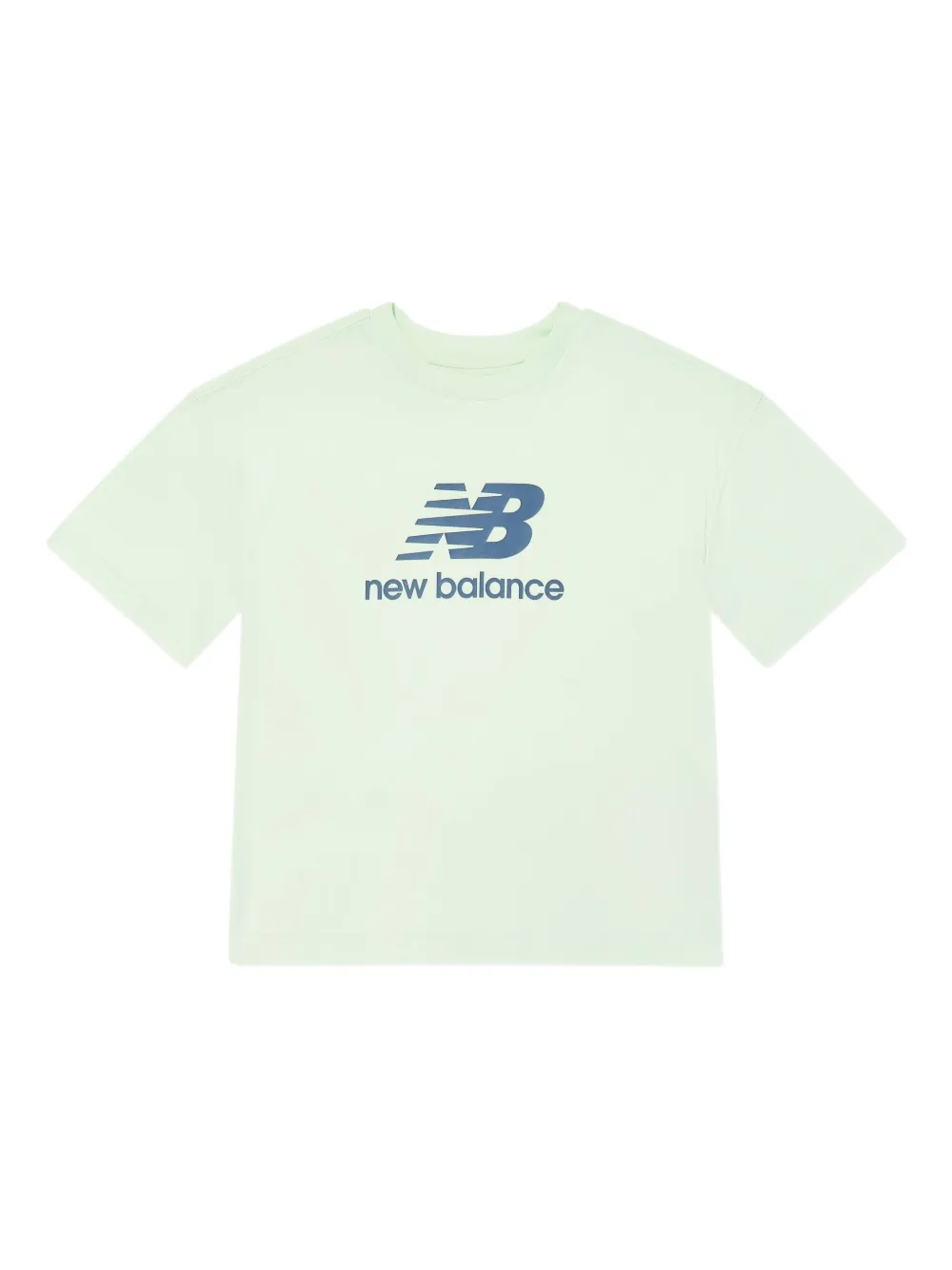 New Balance Kids Shorts set met logoprint Groen