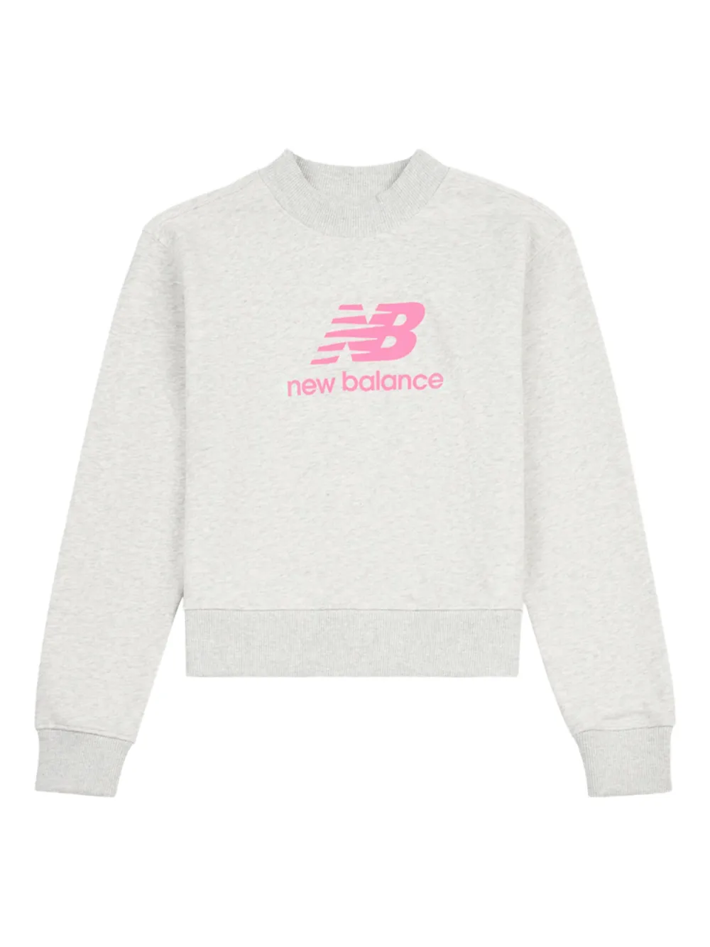 New Balance Kids Broek met logoprint Grijs
