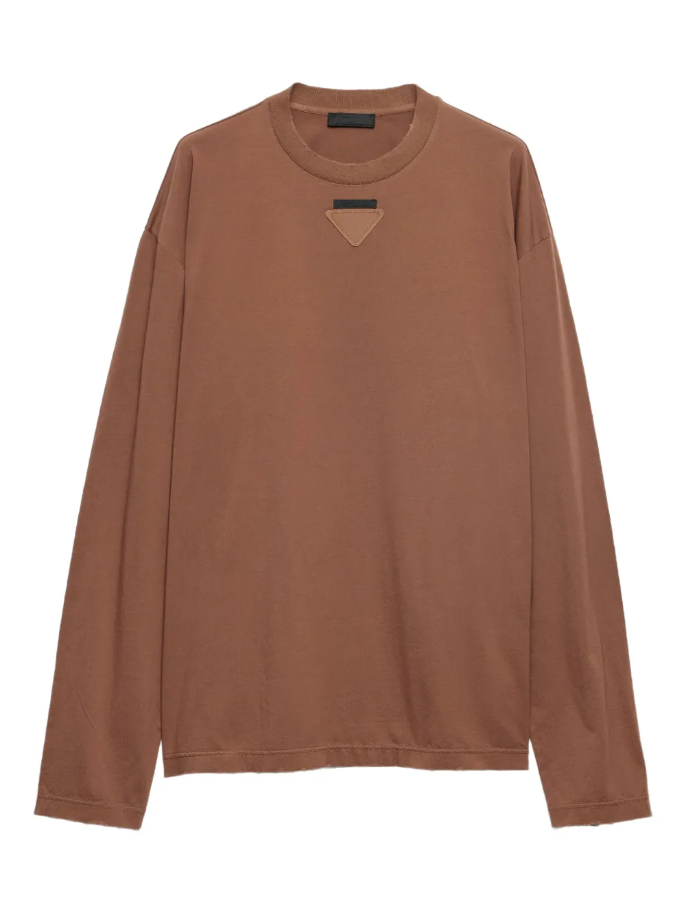 Prada コットン Tシャツ | ブラウン | Image 1
