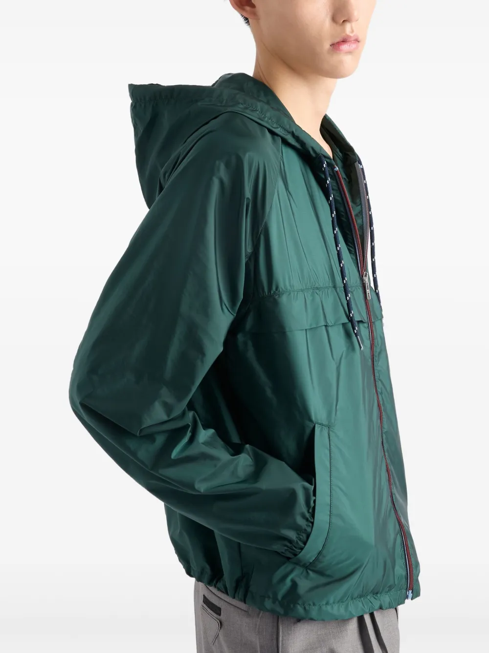 Prada Re-Nylon donsjack Groen