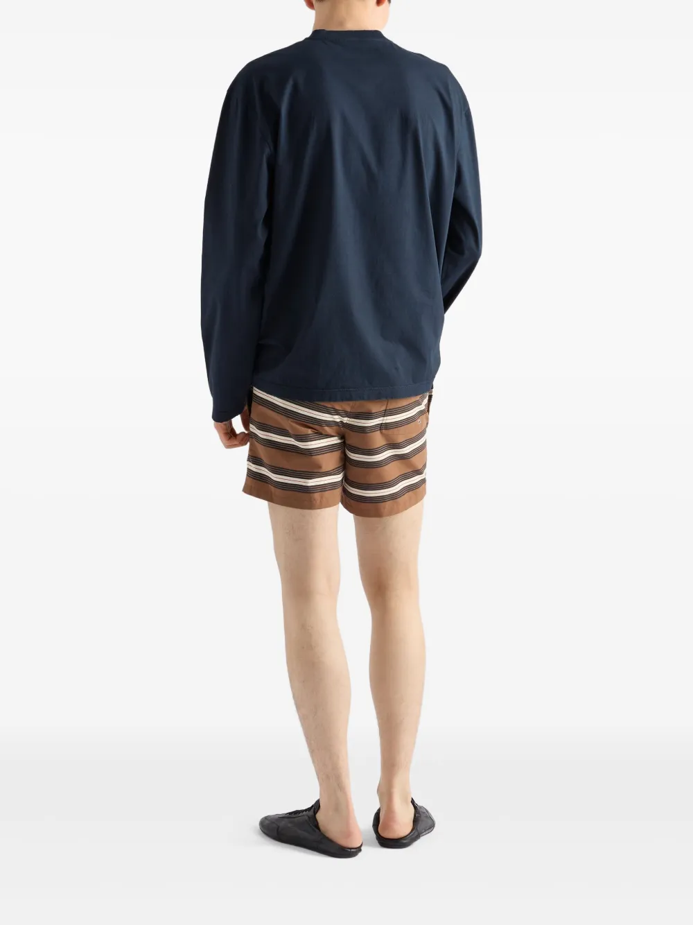 Prada Katoenen T-shirt Blauw
