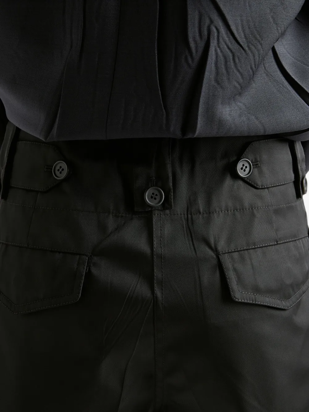 Prada High waist shorts Zwart