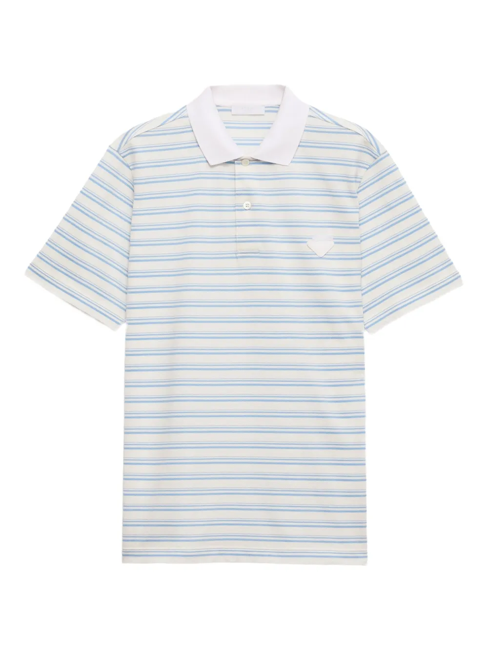 Prada Katoenen poloshirt Wit
