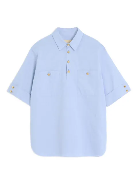 Valentino Garavani Oxford cotton polo shirt
