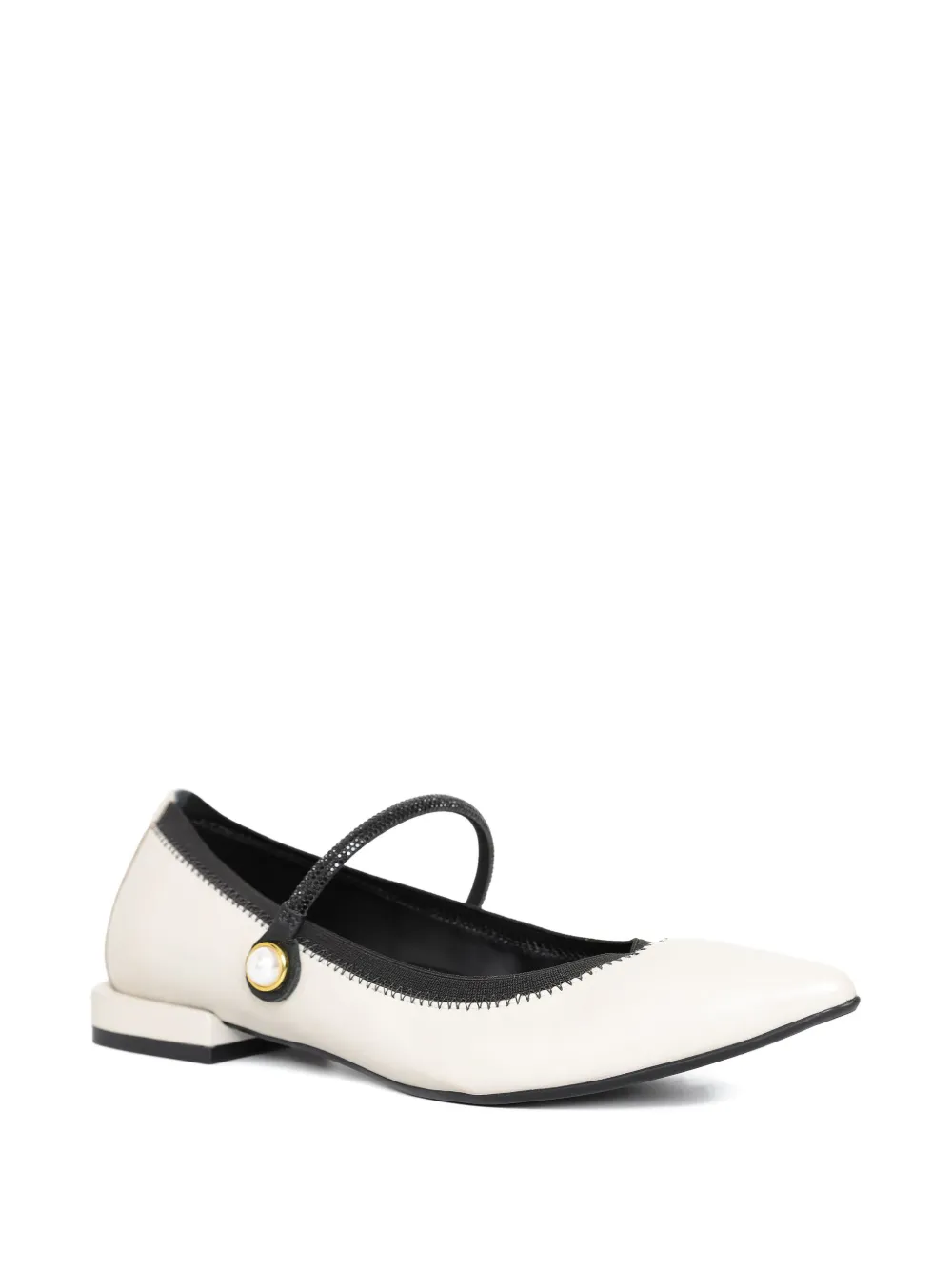 Studio Chofakian leather ballerina shoes | Image 2