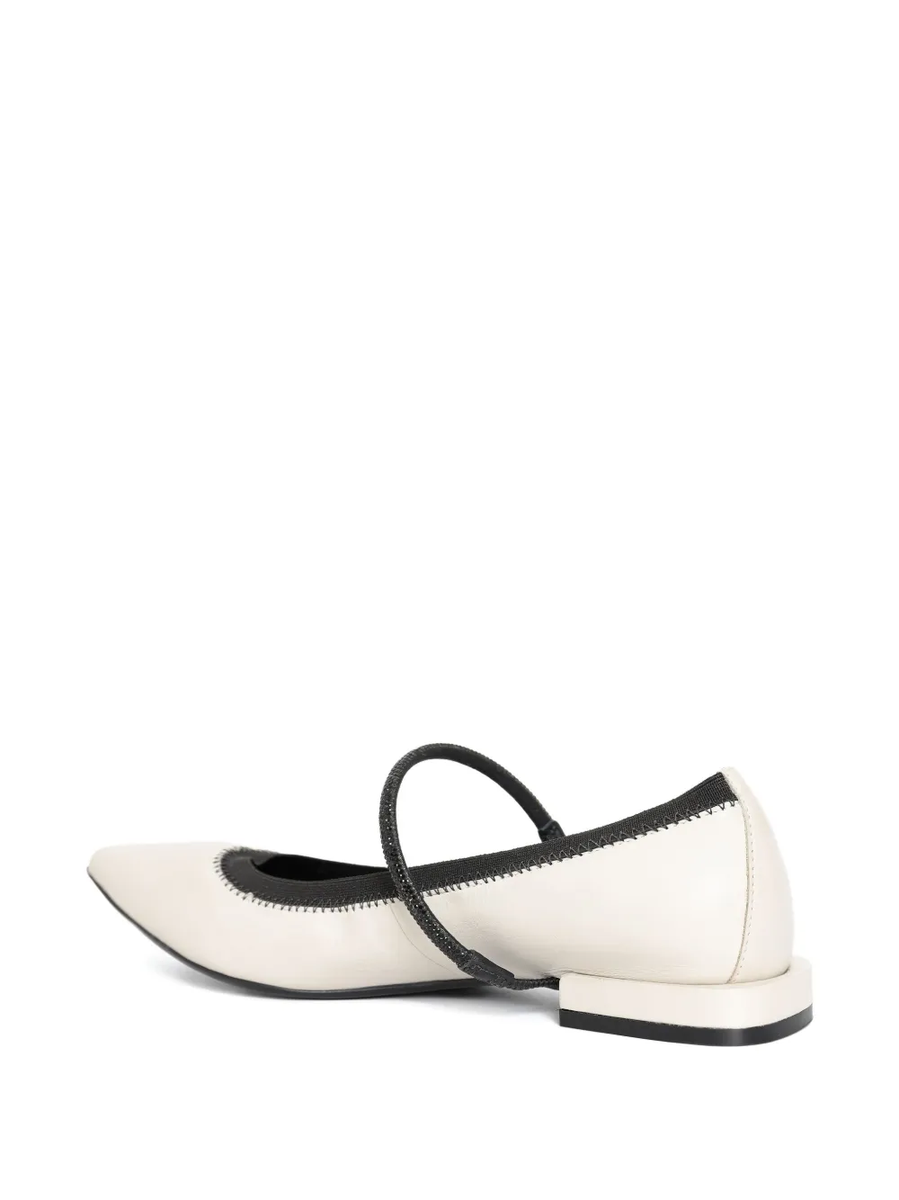 Studio Chofakian Leren ballerina's Wit