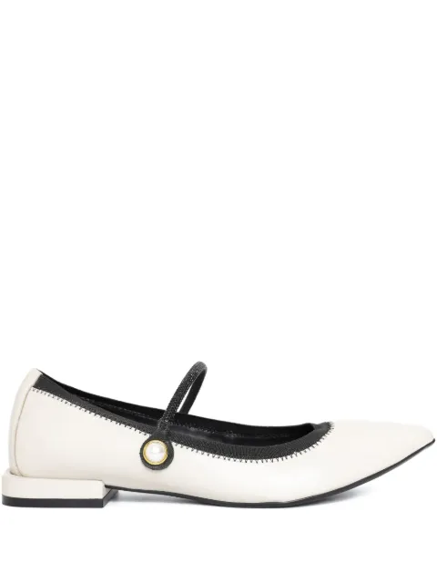 Studio Chofakian leather ballerina shoes 