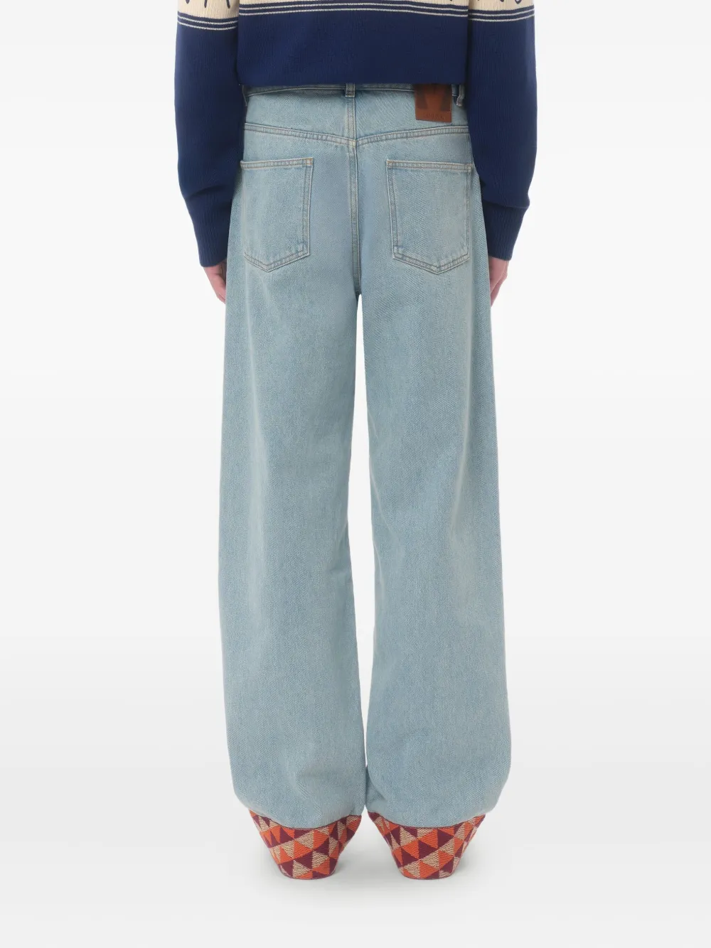 Valentino Garavani Katoenen jeans Blauw