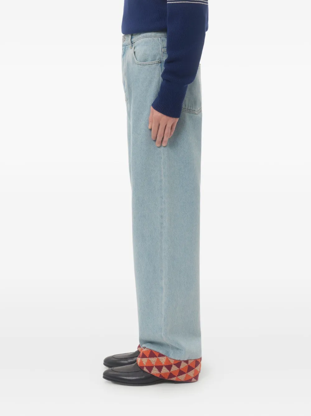 Valentino Garavani Katoenen jeans Blauw