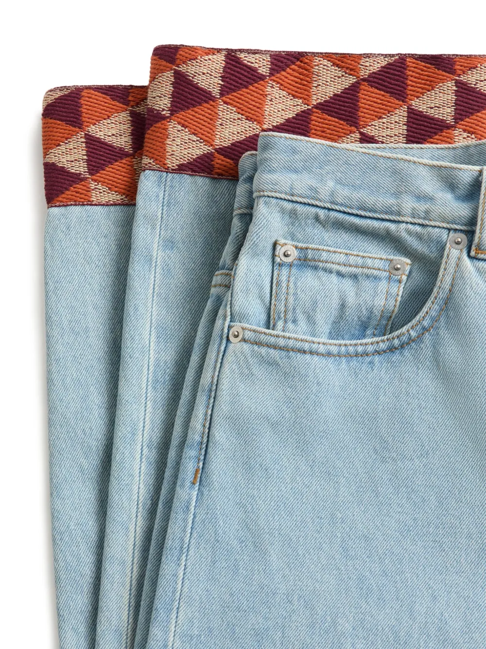Valentino Garavani Katoenen jeans Blauw
