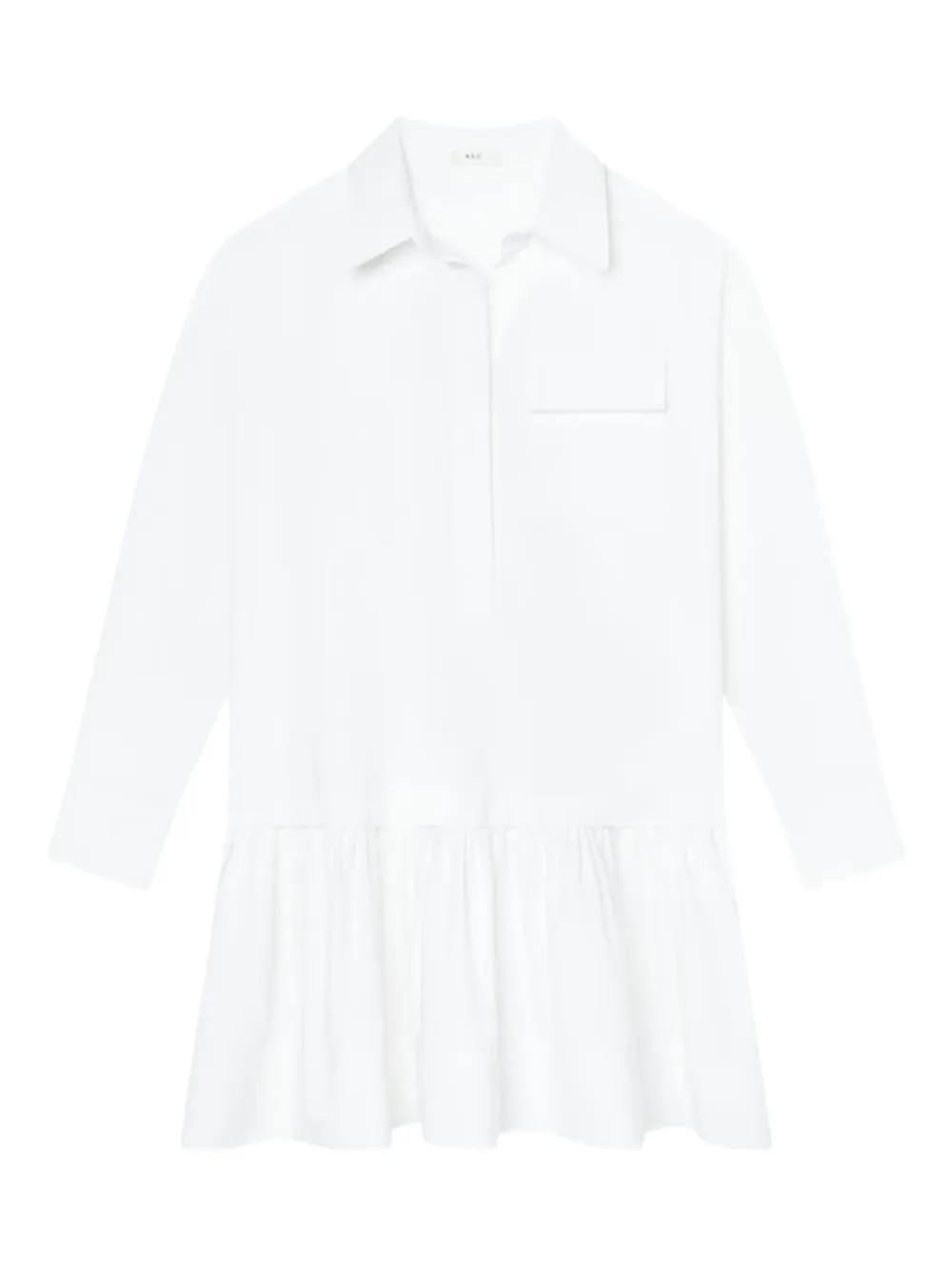A.L.C. poplin mini dress | White | Image 1