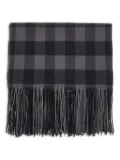 Destin check-print scarf - Green