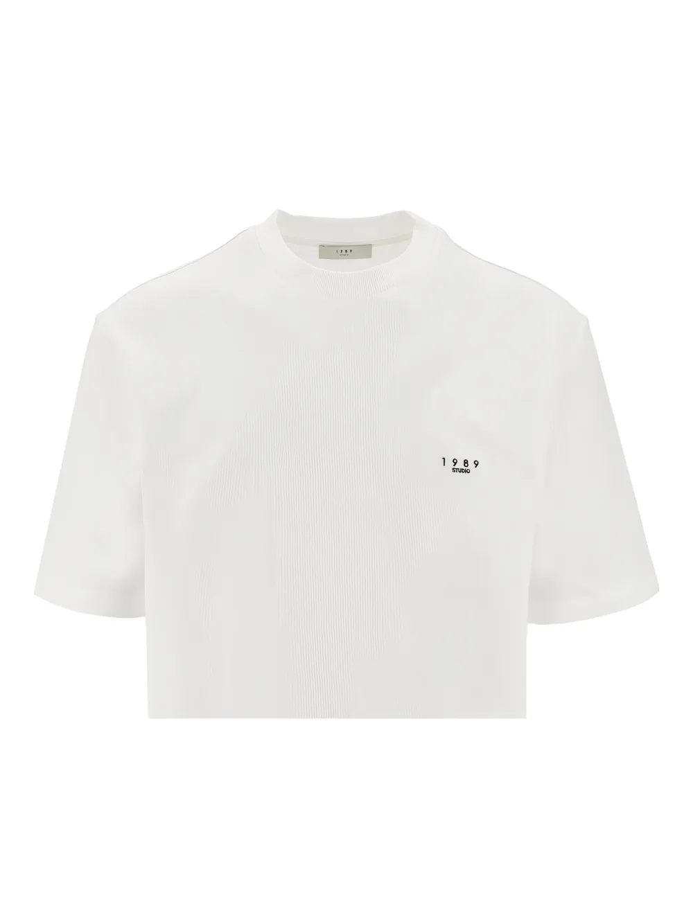 1989 STUDIO T-shirt met geborduurd logo Wit