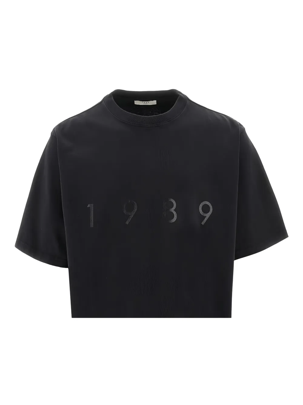1989 STUDIO T-shirt met logoprint Zwart